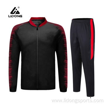 Fashion Long Sleeve Custom Logo Tracksuit Men